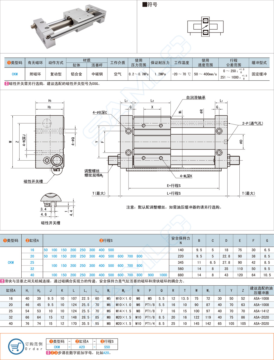 磁耦合無桿氣缸需要傳感器嗎 磁耦合無桿氣缸需要傳感器嗎